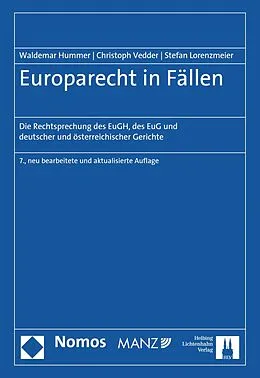 E-Book (pdf) Europarecht in Fällen von Waldemar Hummer, Christoph Vedder, Stefan Lorenzmeier