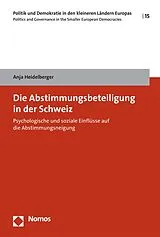E-Book (pdf) Die Abstimmungsbeteiligung in der Schweiz von Anja Heidelberger