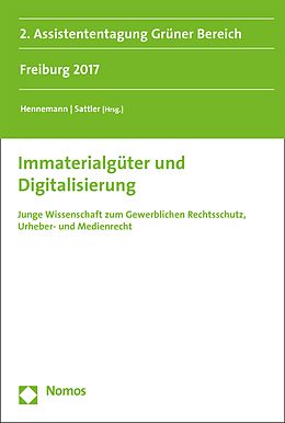 E-Book (pdf) Immaterialgüter und Digitalisierung von 