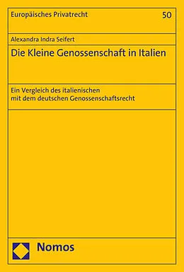 E-Book (pdf) Die Kleine Genossenschaft in Italien von Alexandra Indra Seifert