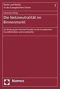 E-Book (pdf) Die Netzneutralität im Binnenmarkt von Johannes Osing