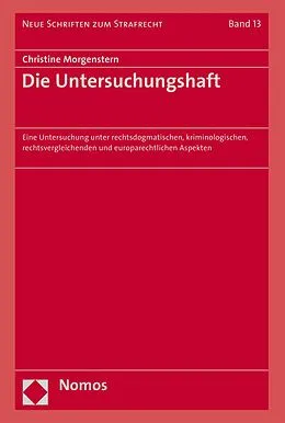 E-Book (pdf) Die Untersuchungshaft von Christine Morgenstern