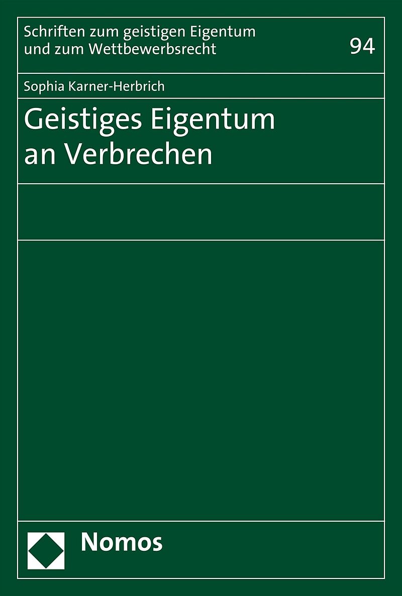 Geistiges Eigentum an Verbrechen