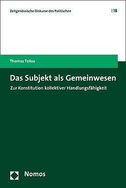 E-Book (pdf) Das Subjekt als Gemeinwesen von Thomas Telios