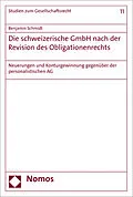 E-Book (pdf) Die schweizerische GmbH nach der Revision des Obligationenrechts von Benjamin Schmidt