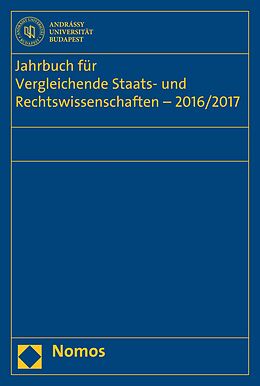 E-Book (pdf) Jahrbuch für Vergleichende Staats- und Rechtswissenschaften - 2016/2017 von 