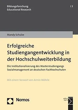 E-Book (pdf) Erfolgreiche Studiengangentwicklung in der Hochschulweiterbildung von Mandy Schulze