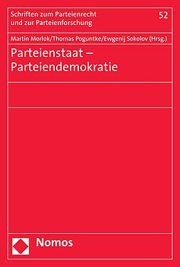 E-Book (pdf) Parteienstaat - Parteiendemokratie von 