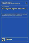 E-Book (pdf) Privilegierungen im Internet von Lorenz W. Jarass