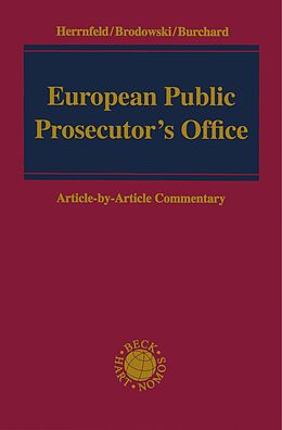 eBook (pdf) European Public Prosecutor's Office de Hans-Holger Herrnfeld, Dominik Brodowski, Christoph Burchard