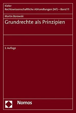 E-Book (pdf) Grundrechte als Prinzipien von Martin Borowski