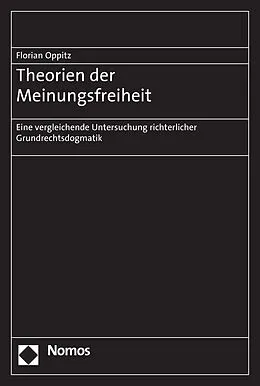 E-Book (pdf) Theorien der Meinungsfreiheit von Florian Oppitz