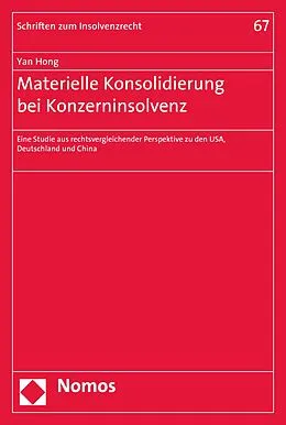 E-Book (pdf) Materielle Konsolidierung bei Konzerninsolvenz von Yan Hong