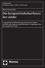 E-Book (pdf) Die Europaministerkonferenz der Länder von Marie-Luise Schöne
