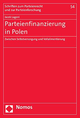 E-Book (pdf) Parteienfinanzierung in Polen von Jacek Lagoni