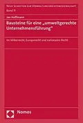 E-Book (pdf) Bausteine für eine "umweltgerechte Unternehmensführung" von Jan Hoffmann