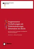 E-Book (pdf) Angemessene Vorkehrungen als Diskriminierungsdimension im Recht von Eberhard Eichenhofer