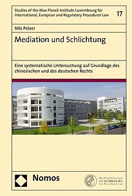 E-Book (pdf) Mediation und Schlichtung von Nils Pelzer