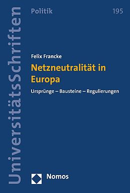 E-Book (pdf) Netzneutralität in Europa von Felix Francke