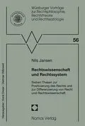 E-Book (pdf) Rechtswissenschaft und Rechtssystem von Nils Jansen