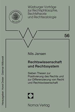 E-Book (pdf) Rechtswissenschaft und Rechtssystem von Nils Jansen