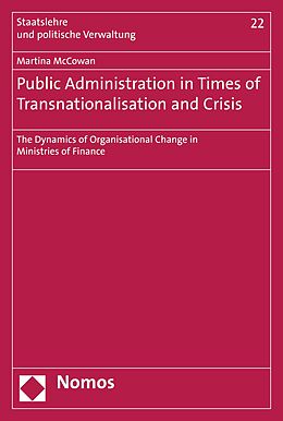 eBook (pdf) Public Administration in Times of Transnationalisation and Crisis de Martina McCowan