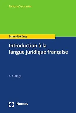 E-Book (pdf) Introduction à la langue juridique française von Christine Schmidt-König