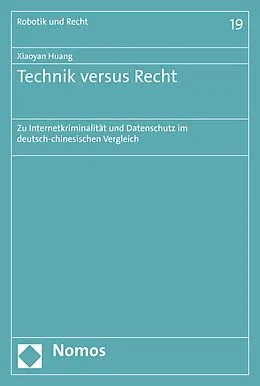 E-Book (pdf) Technik versus Recht von Xiaoyan Huang