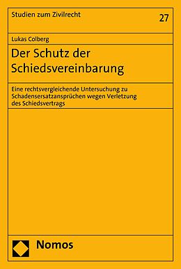 E-Book (pdf) Der Schutz der Schiedsvereinbarung von Lukas Colberg