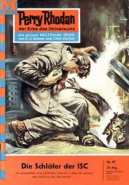 E-Book (epub) Perry Rhodan 87: Die Schläfer der ISC (Heftroman) von William Voltz