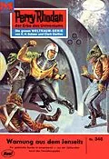 E-Book (epub) Perry Rhodan 346: Warnung aus dem Jenseits (Heftroman) von H. G. Ewers