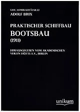 Kartonierter Einband Bootsbau von Adolf Brix