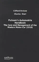 Kartonierter Einband (Kt) Putnam's Automobile Handbook von Clifford Brokaw, Charles Starr