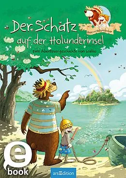 E-Book (epub) Hase und Holunderbär - Der Schatz auf der Holunderinsel (Hase und Holunderbär 1) von Walko