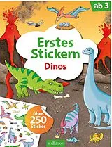 Kartonierter Einband Erstes Stickern Dinos von