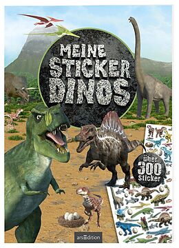 Kartonierter Einband Meine Sticker-Dinos von 