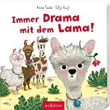Pappband Immer Drama mit dem Lama! von Anna Taube