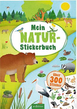 Kartonierter Einband Mein Natur-Stickerbuch von 