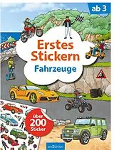 Kartonierter Einband Erstes Stickern  Fahrzeuge von 