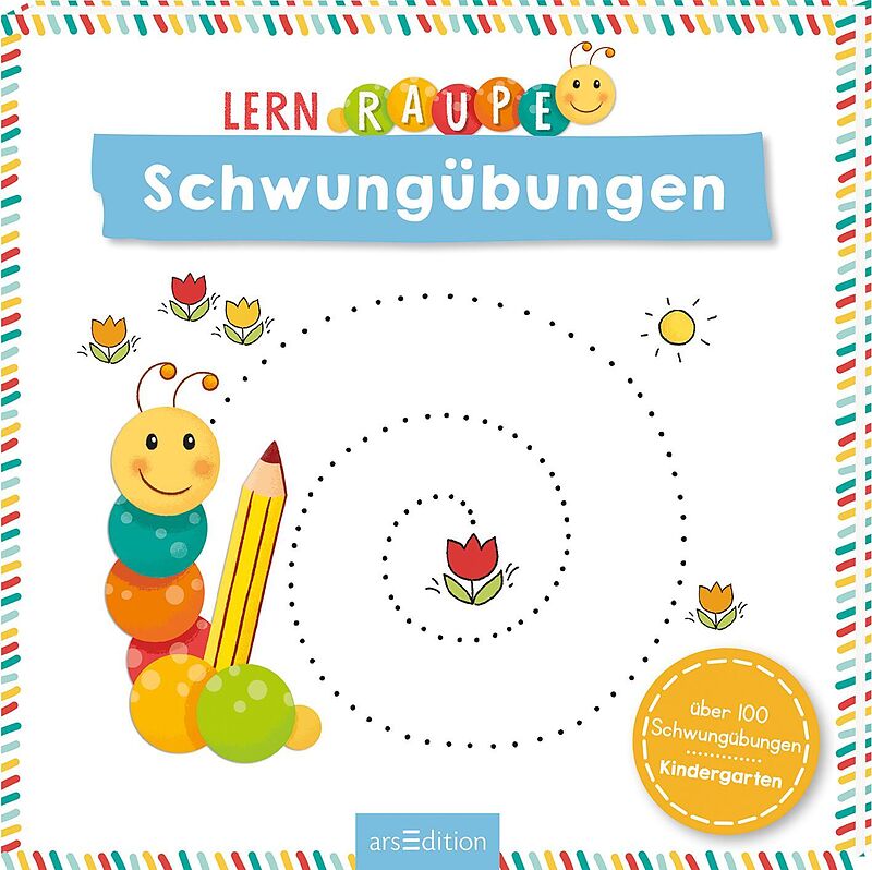 Lernraupe  Schwungübungen