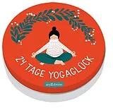 Kartonierter Einband Adventskalender in der Dose. 24 Tage Yogaglück von