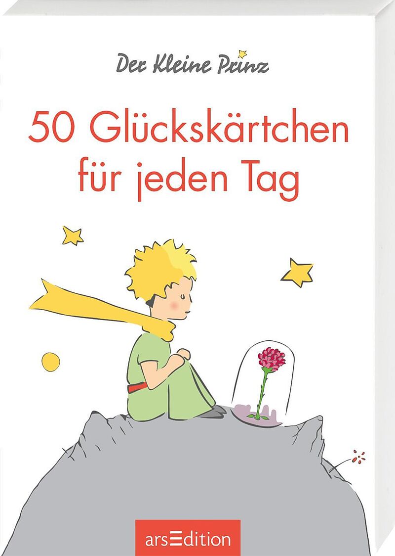 Der Kleine Prinz. 50 Glückskärtchen für jeden Tag - Antoine de Saint