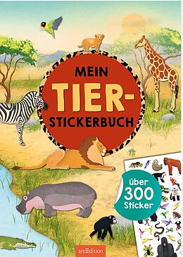 Kartonierter Einband Mein Tier-Stickerbuch von 