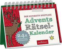 Kartonierter Einband Der ultimativ knifflige Advents-Rätsel-Kalender von Norbert Golluch
