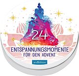 Kartonierter Einband Adventskalender in der Dose. 24 Entspannungsmomente für den Advent von 