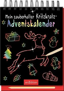 Kartonierter Einband Mein zauberhafter Kritzkratz-Adventskalender von 