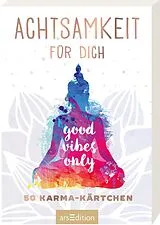 Textkarten / Symbolkarten Achtsamkeit für dich von 