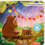 Pappband Mein liebstes Pustebuch  Ich hab dich lieb! von Maria Höck