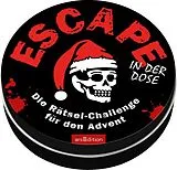 Kartonierter Einband Escape-Adventskalender in der Dose von Ella von Gnatz