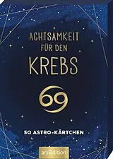 Textkarten / Symbolkarten Achtsamkeit für den Krebs von 
